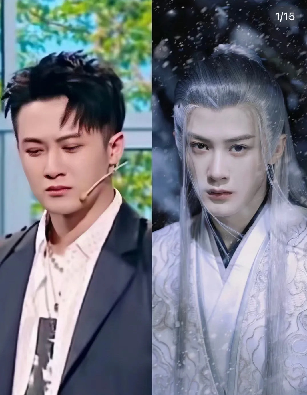 看看檀健次和虞书欣减肥前后的对比，就知道明星为什么要瘦了。 ​​​