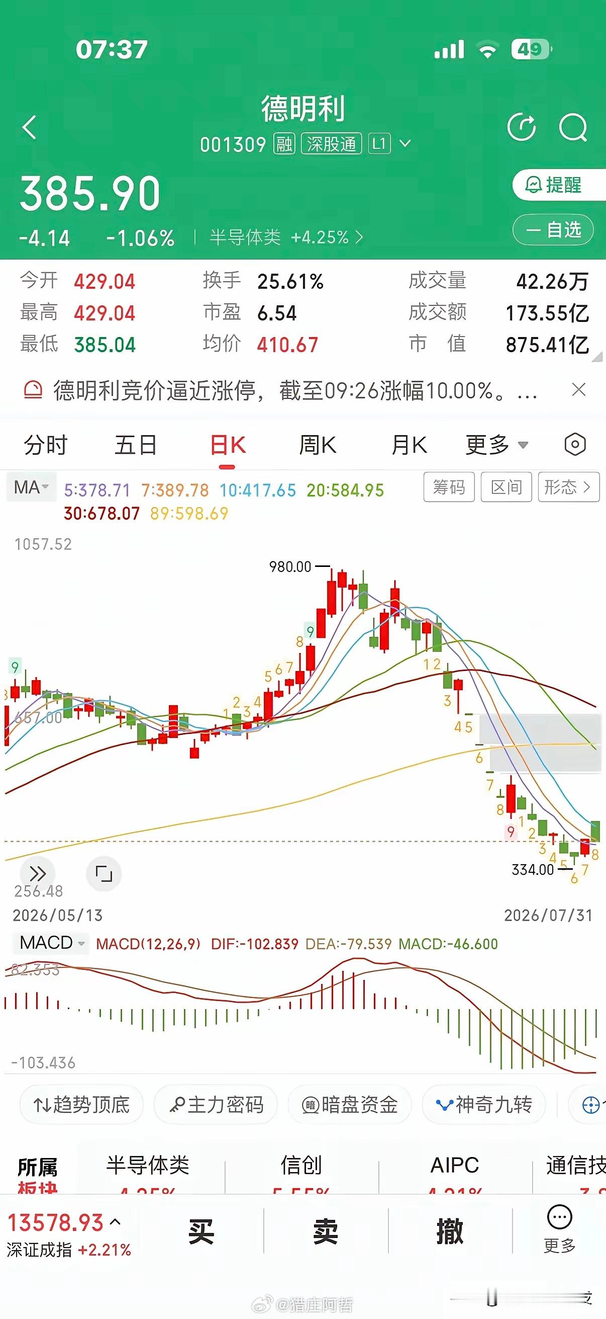 德明利终于回应了。7月31日盘后，针对“第五大股东李东璘爆仓”的传闻，公司在互动
