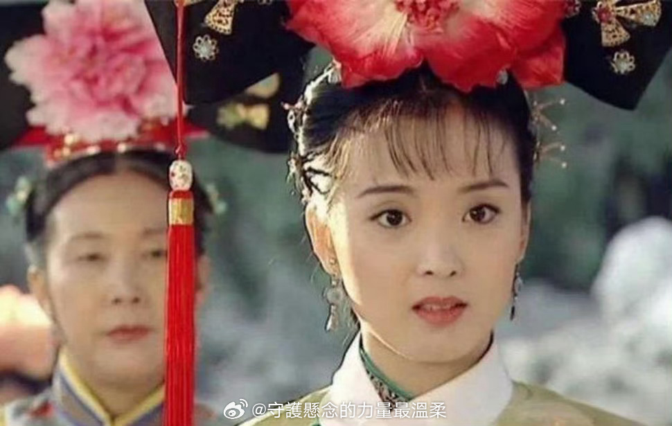 同样是空气刘海，为什么还珠格格第三部的晴儿远不如第二部的漂亮 