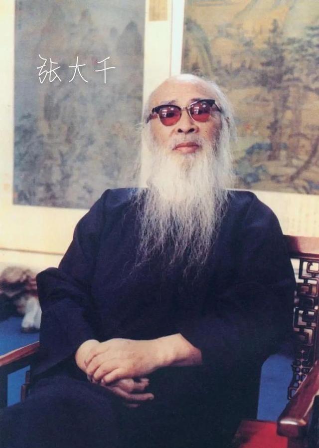 1983年，导演徐克为求张大千墨宝，亲自登门拜访。可是，张大千已经84岁，早已封