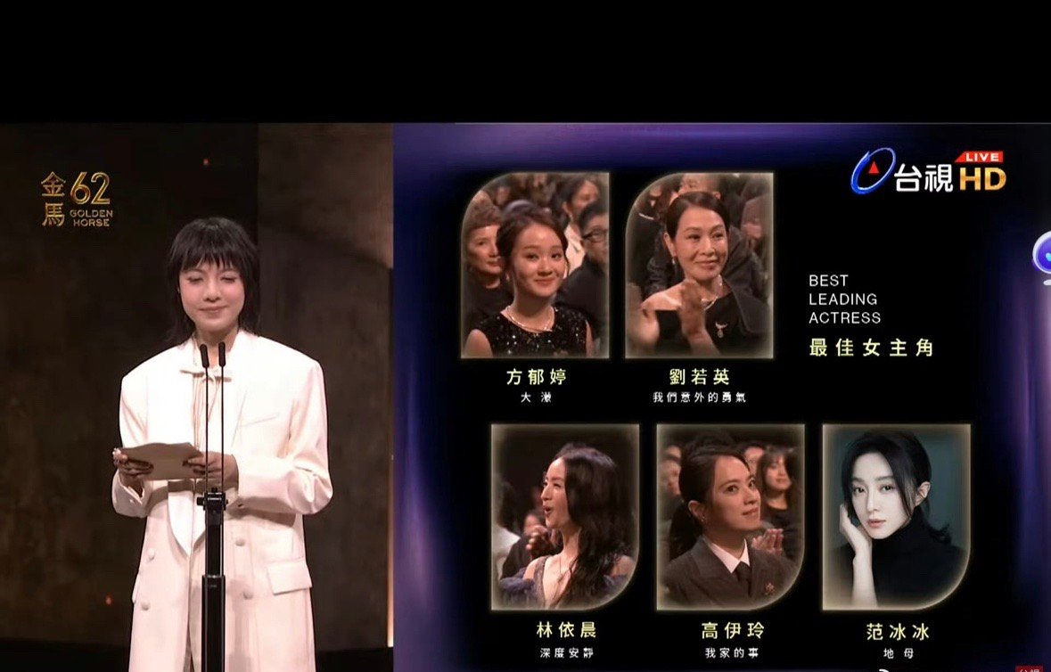 omg第62届金马奖最佳女主角：范冰冰 