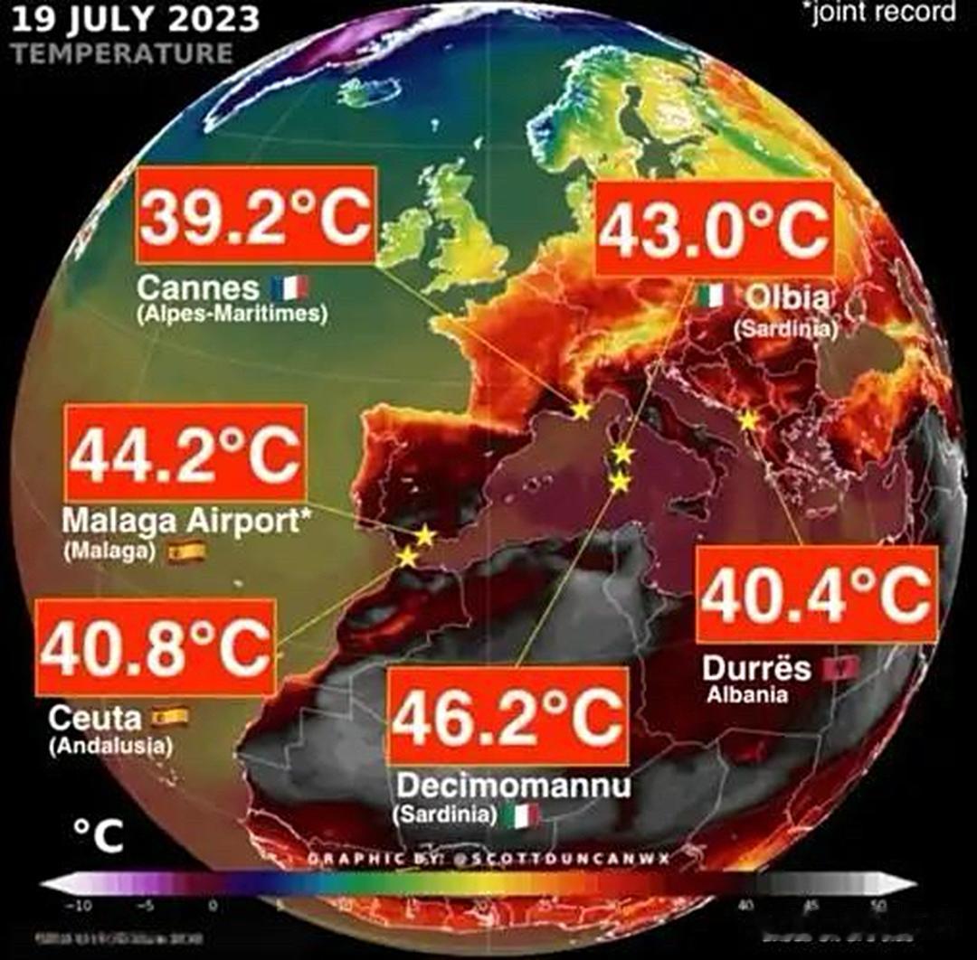 欧洲5月热到死人！法国7条命没了，英国飙35℃，这反常天咱们迟早也得防！

往年