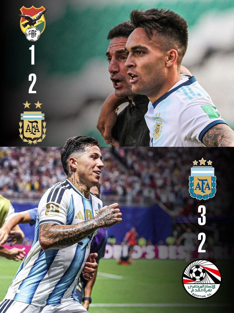 🇦🇷 阿根廷国家队在斯卡洛尼时代仅在10场正式比赛中以落后开局。👉 成功逆