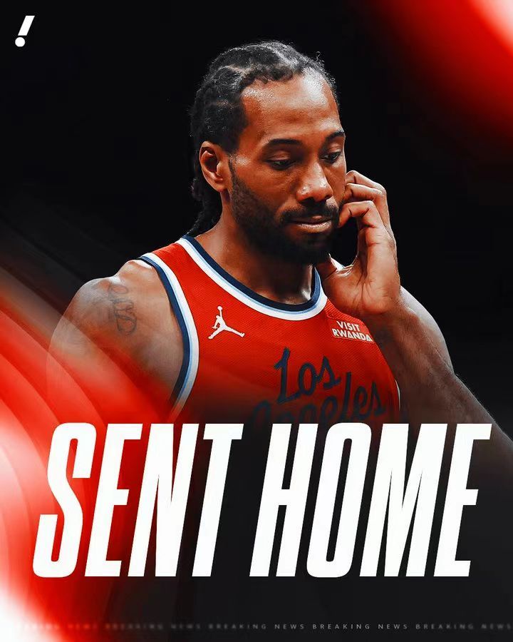 伦纳德左膝不适 提前结束客场之旅返回洛杉矶接受治疗！ 