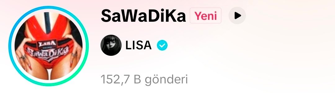 LISA[超话]  ❤️‍🔥 LISA新单曲SaWaDiKa 260907 L