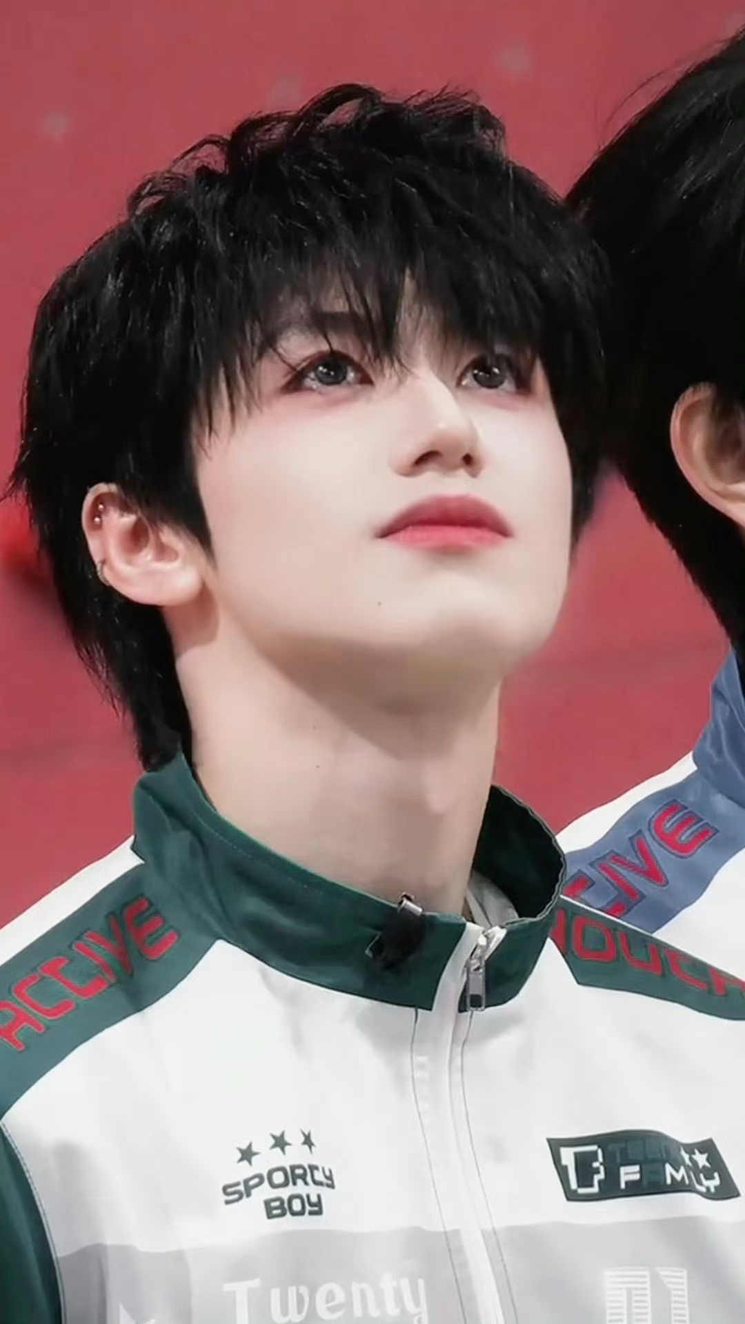 TF家族澳门运动会的生图太帅了❤️，全场番位靠前的朱志鑫，无滤镜未修原图状态依旧
