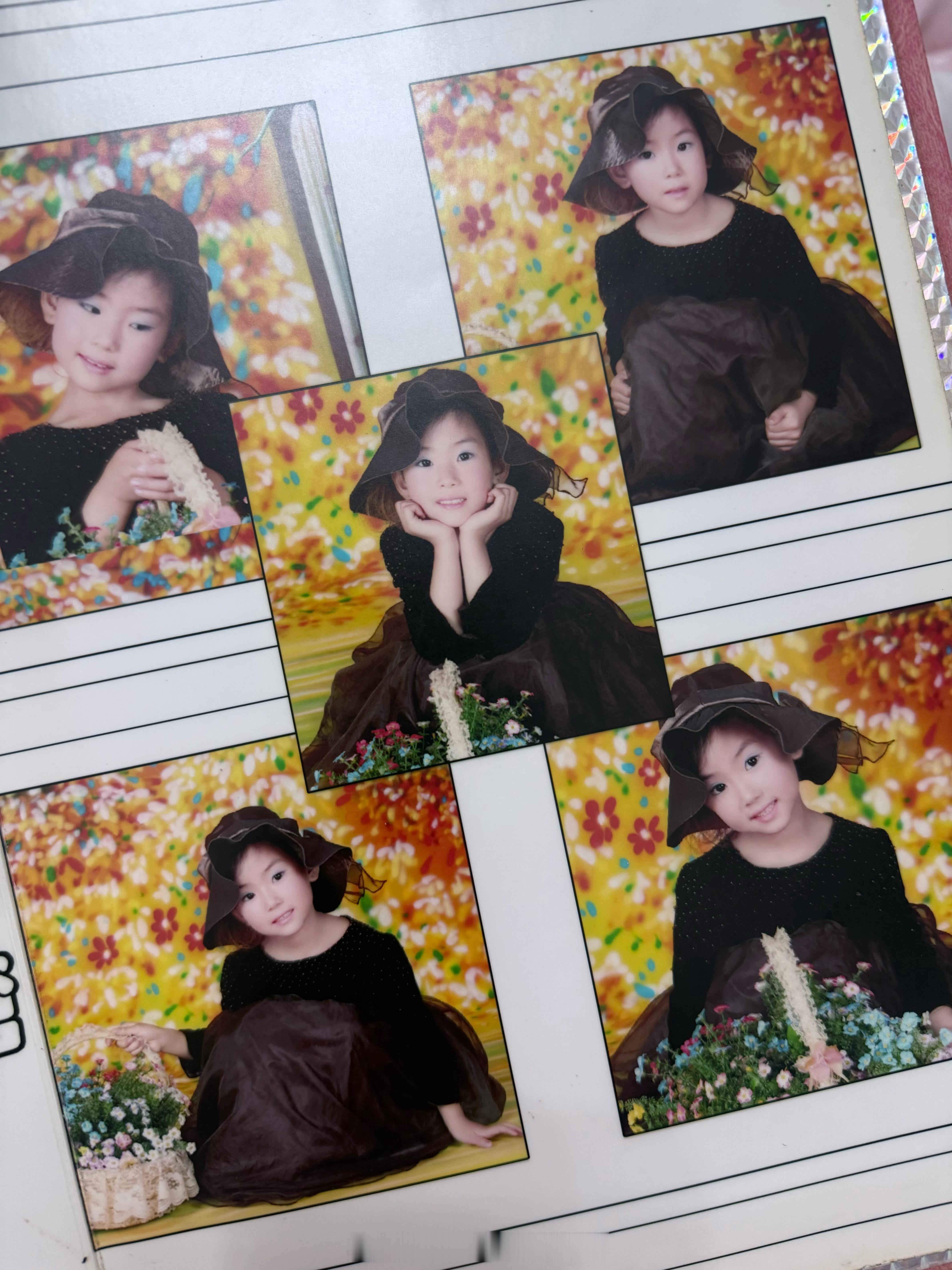 时间过得真快 妈妈真的不想让你老去…话说我小时候怎么看着这么呆哈哈哈 