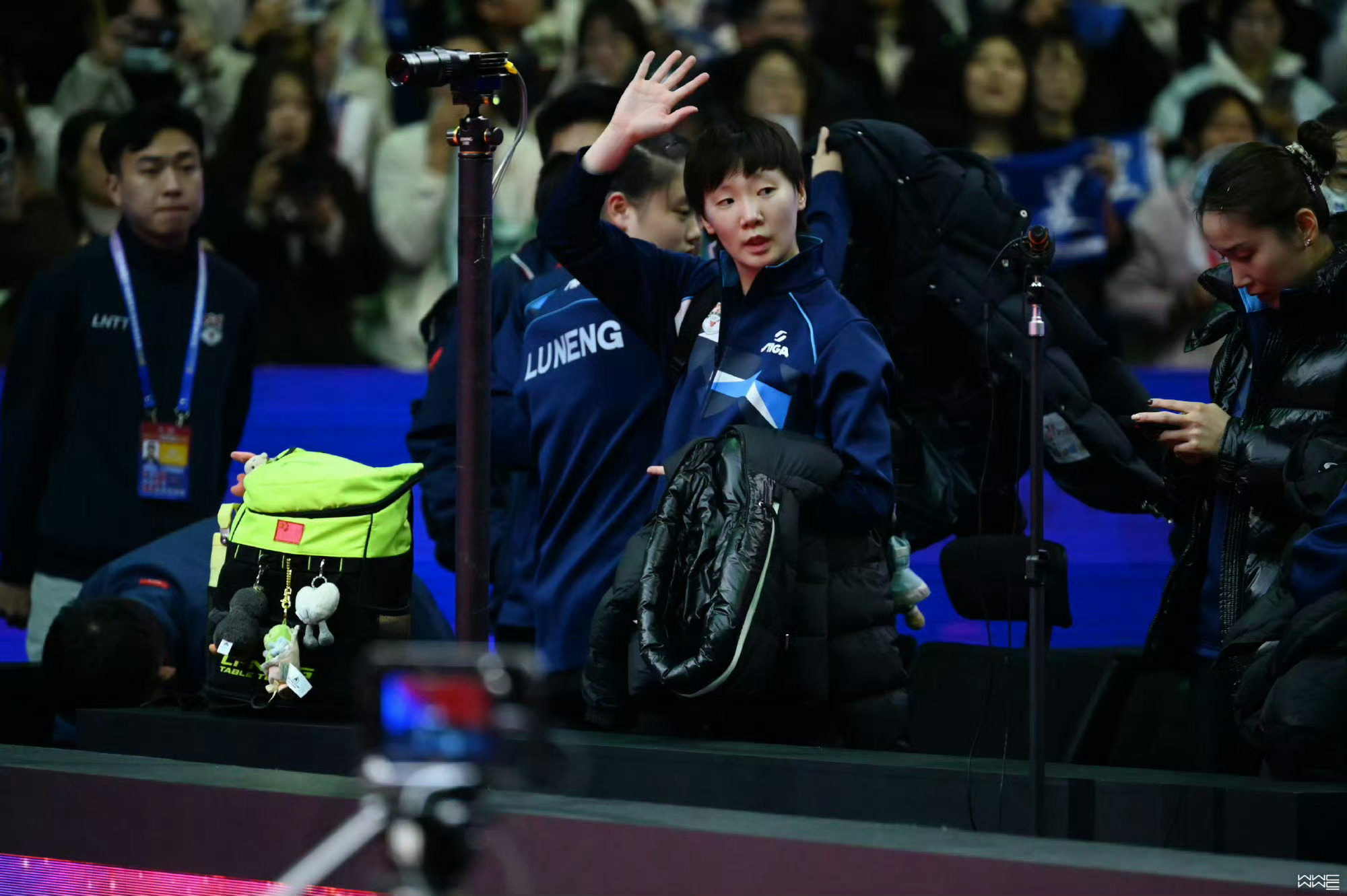 体育大赏 王曼昱比赛加油⛽健康完赛