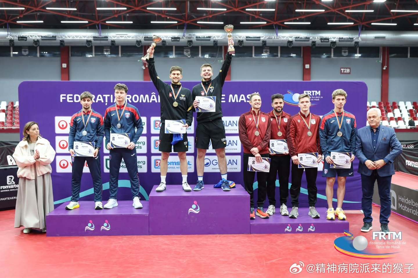 2026年罗马尼亚乒乓球全锦赛冠军汇总🇷🇴，斯佐科斯成为三冠王：男单冠军🏆