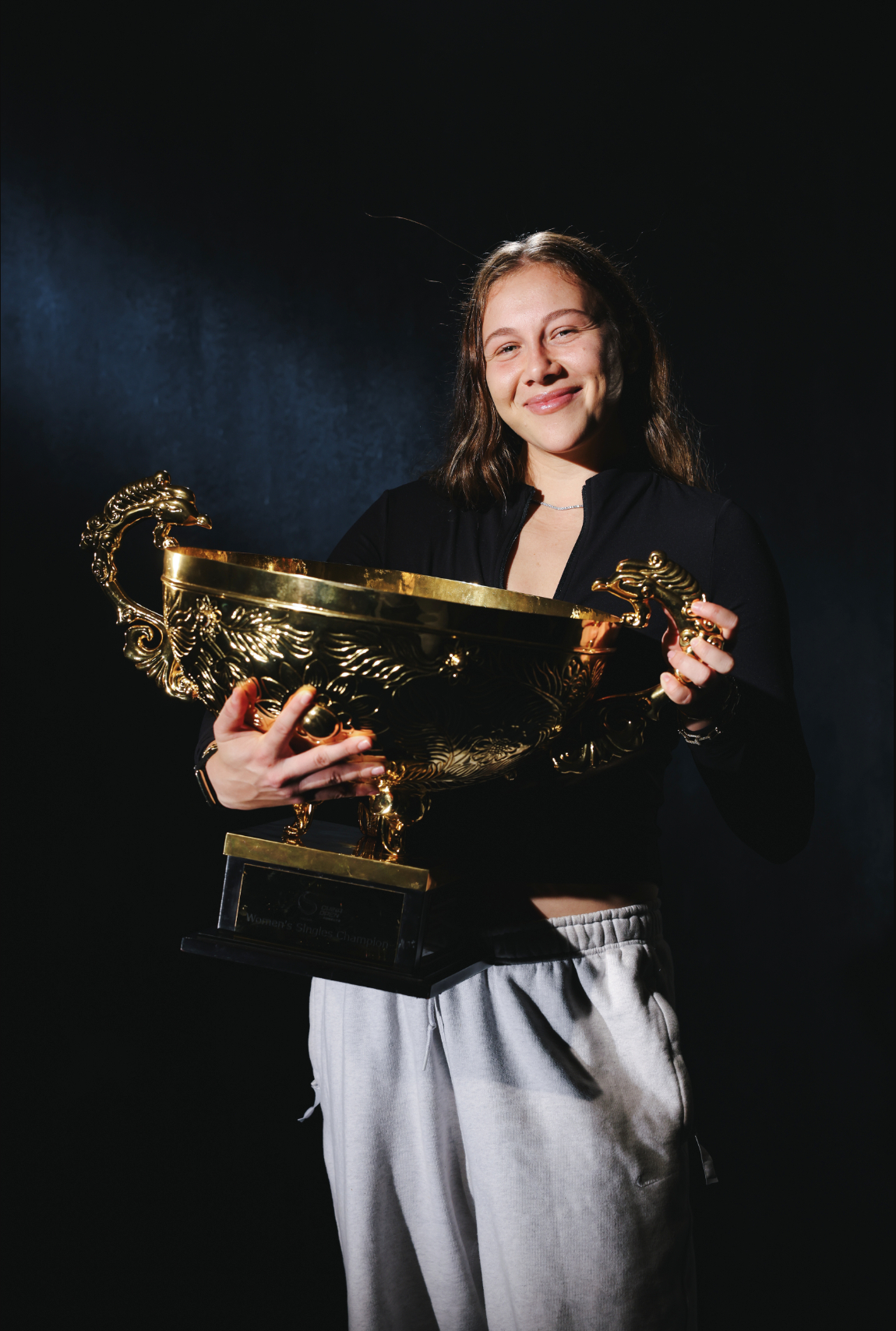 恭喜当选WTA年度进步最快球员！🙌2025中网冠军、生涯首进前十、年终排名No