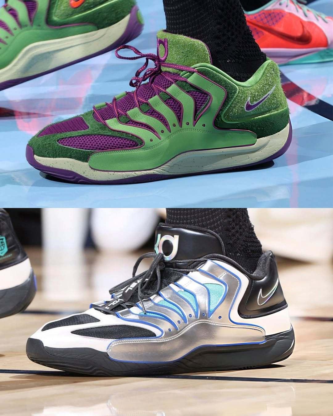 杜兰特上脚的KD18 