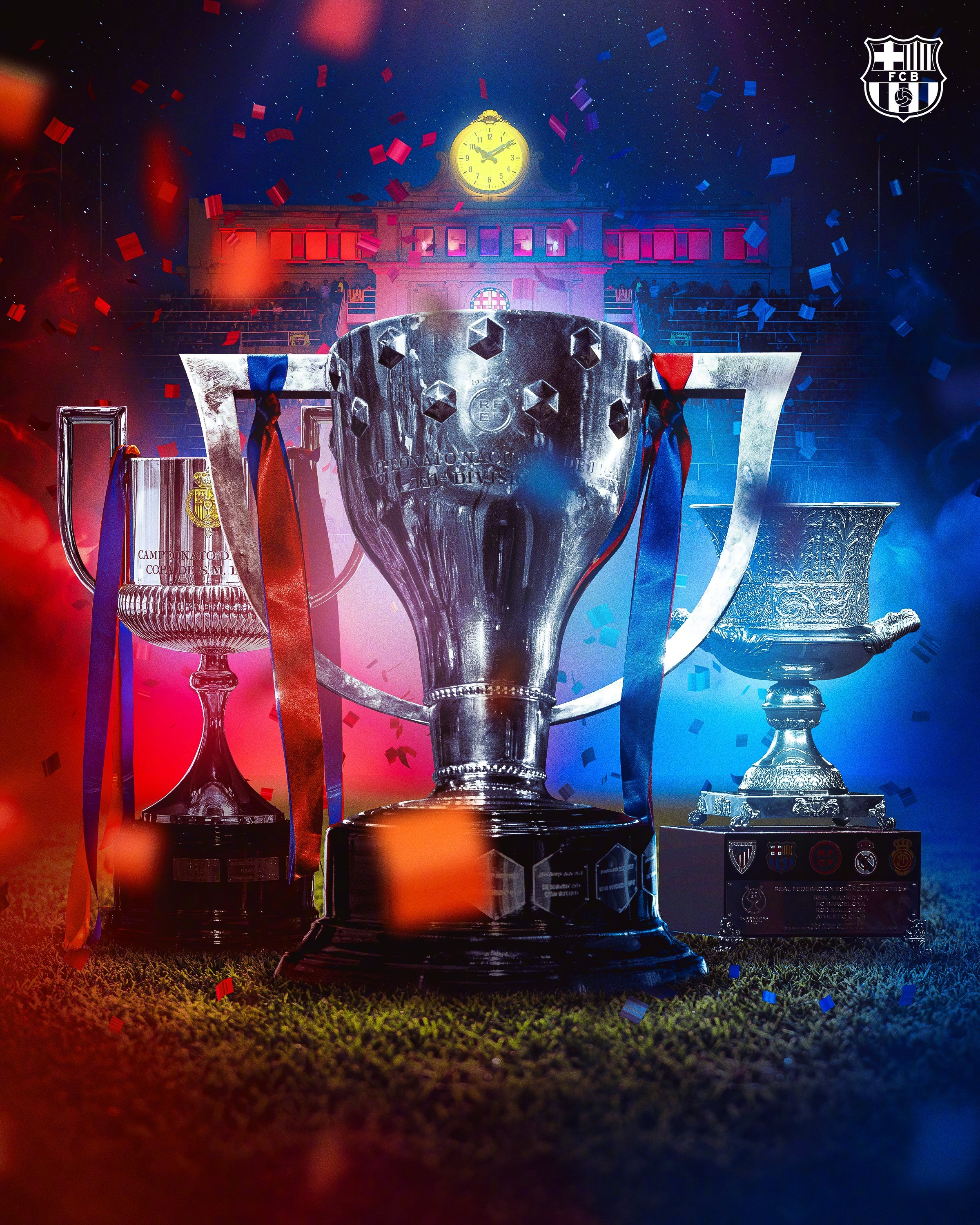 ✍🏻巴萨24/25赛季总结：🏆🏆🏆巴萨[超话]  🔴🔵ForçaBa
