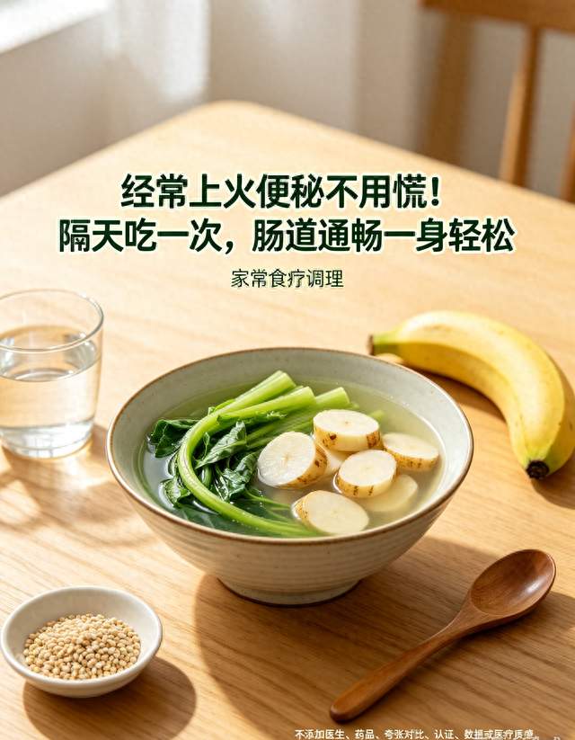 经常上火便秘不用慌！隔天吃一次，肠道通畅一身轻松