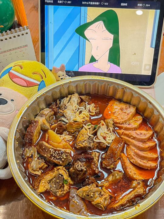居家连点三天的冒烤鸭外卖