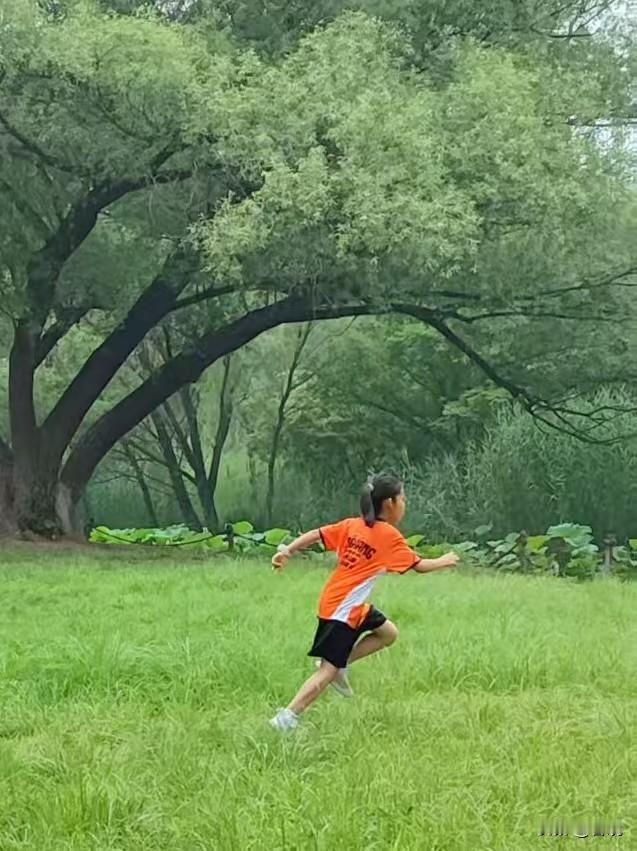 ＃草坪上奔跑的孩子＃
周日上午，我踏入奥森公园，映入眼帘的尽是葱茏美景。
大片碧
