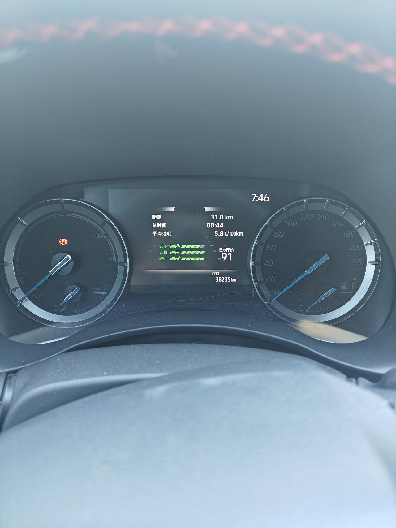 🚘车型简介：
我的这台车是2.5 L双擎混动两驱版本的汉兰达，平时用车环境比较