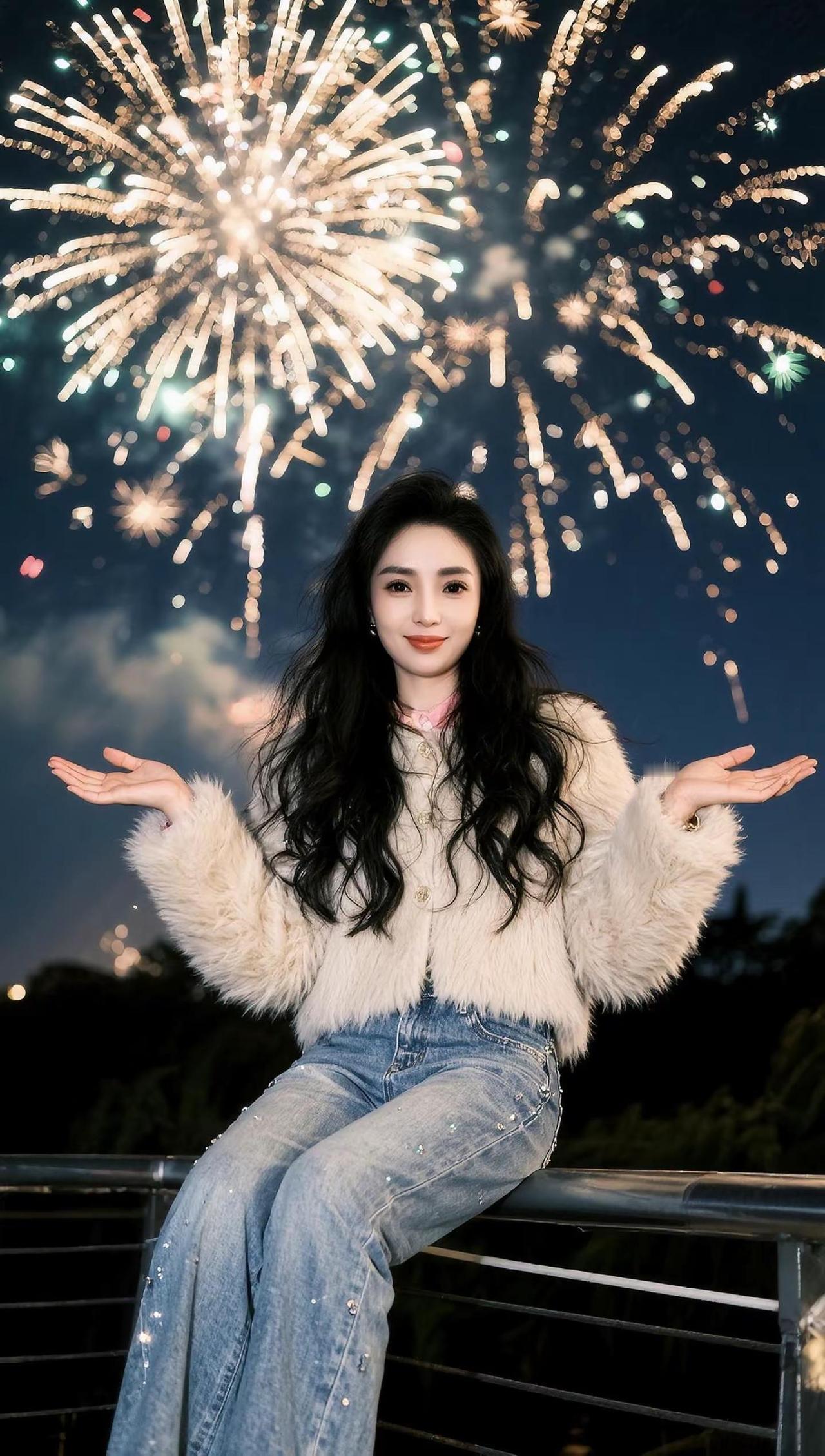 新年烟花照该怎么拍 烟花拍照 我在放烟花给你们看 请你看烟花