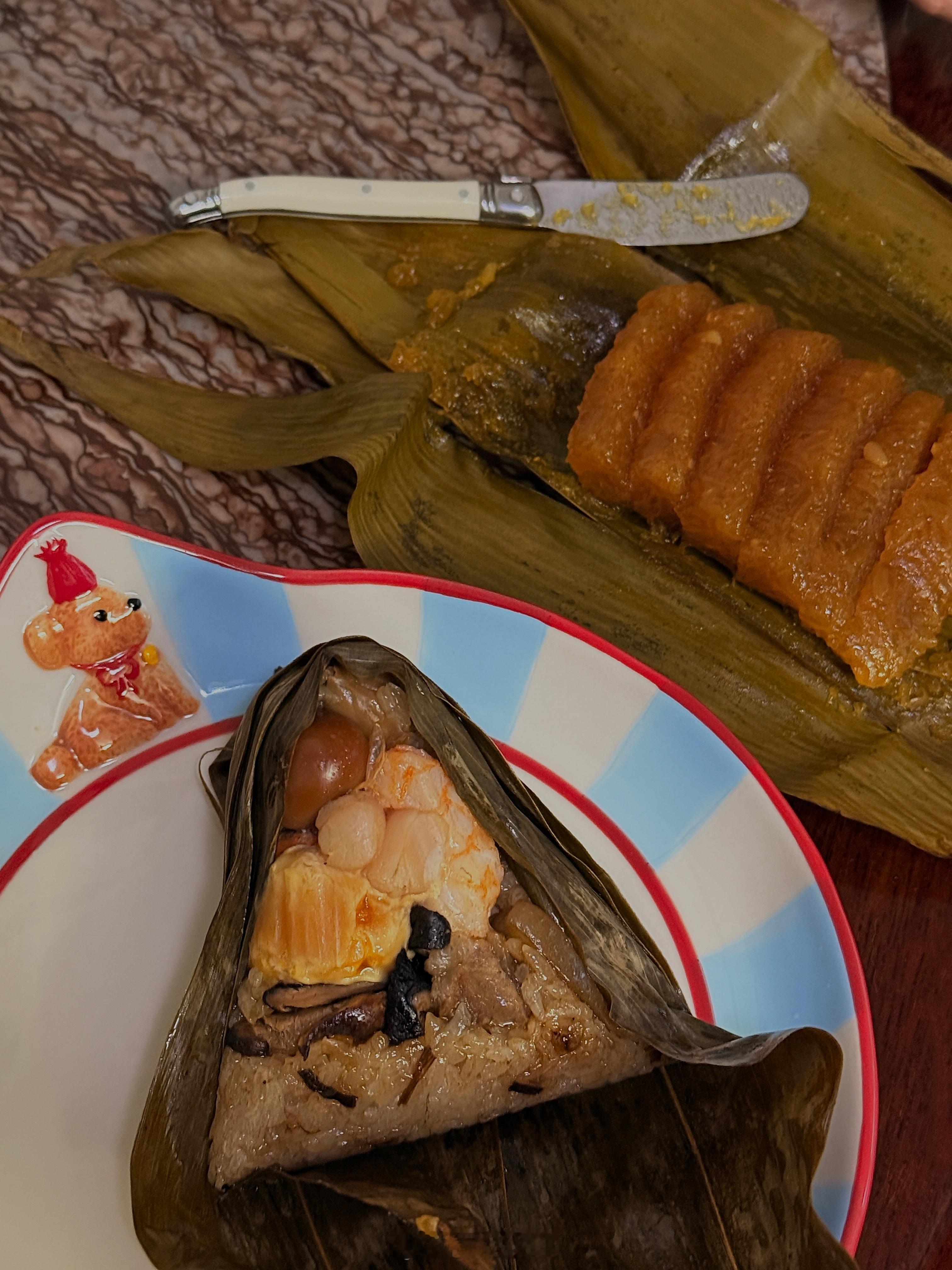 💚端午安康吃了粽子 喝了茉莉奶白 吸了氧 ​​​