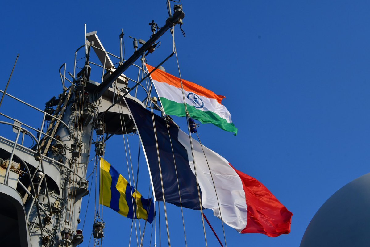 法国——印度双边军事合作#烽火问鼎计划# ​​​