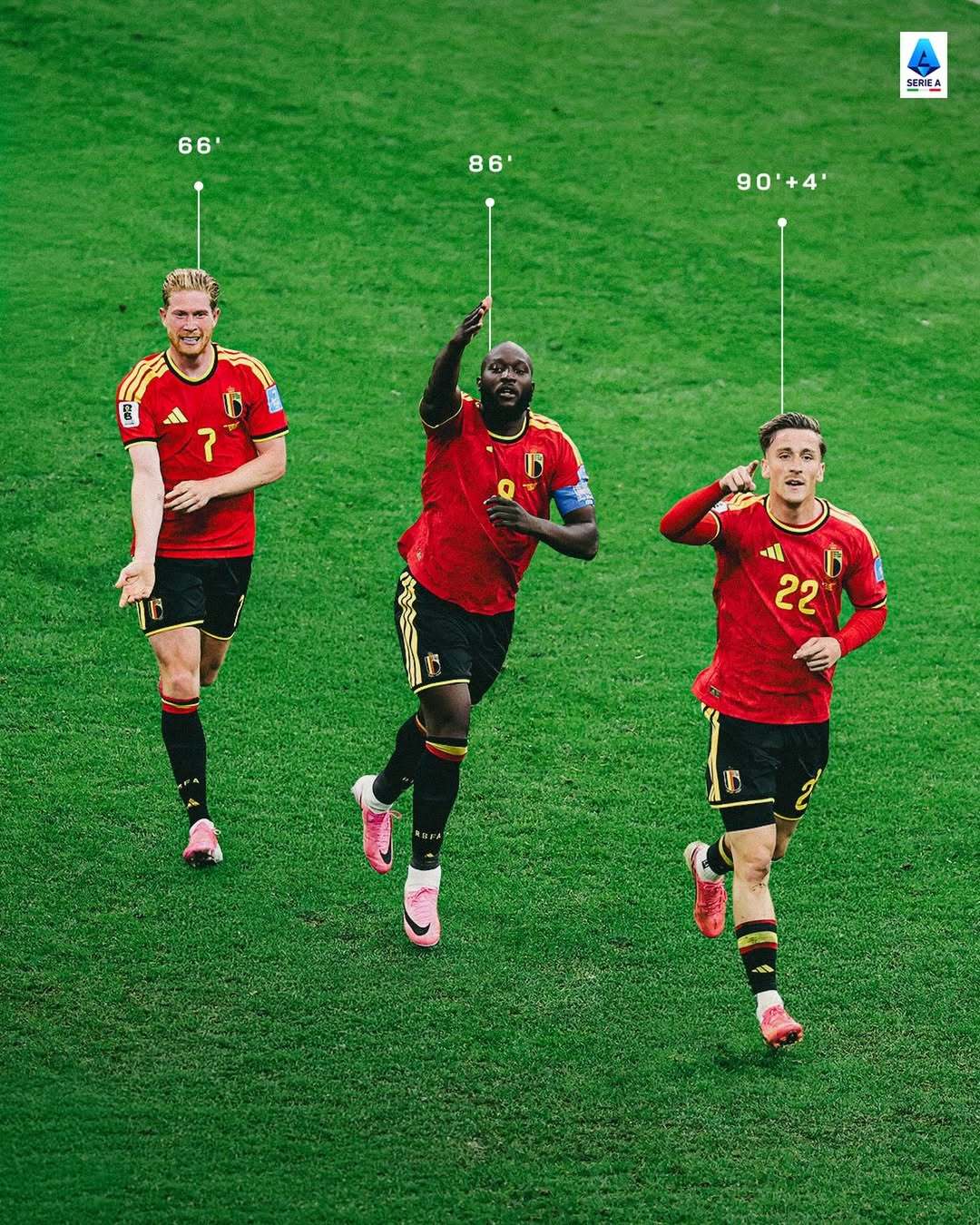 德布劳内、卢卡库与萨勒马克斯 🇧🇪🌟意甲联赛💎我们是Calcio