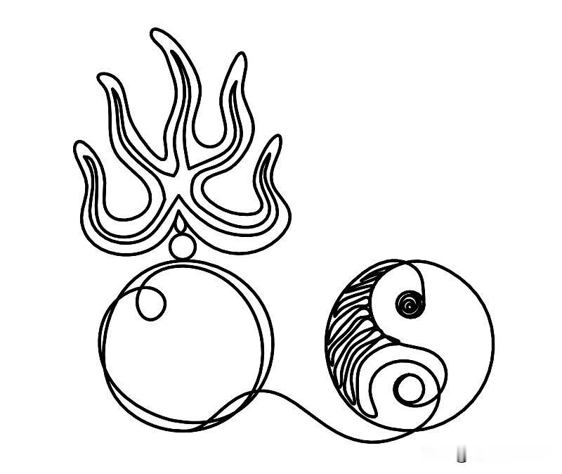 八字里的每一个字，

都是先天一炁分裂的能量碎片，

都是元神佛性分裂的意识碎片