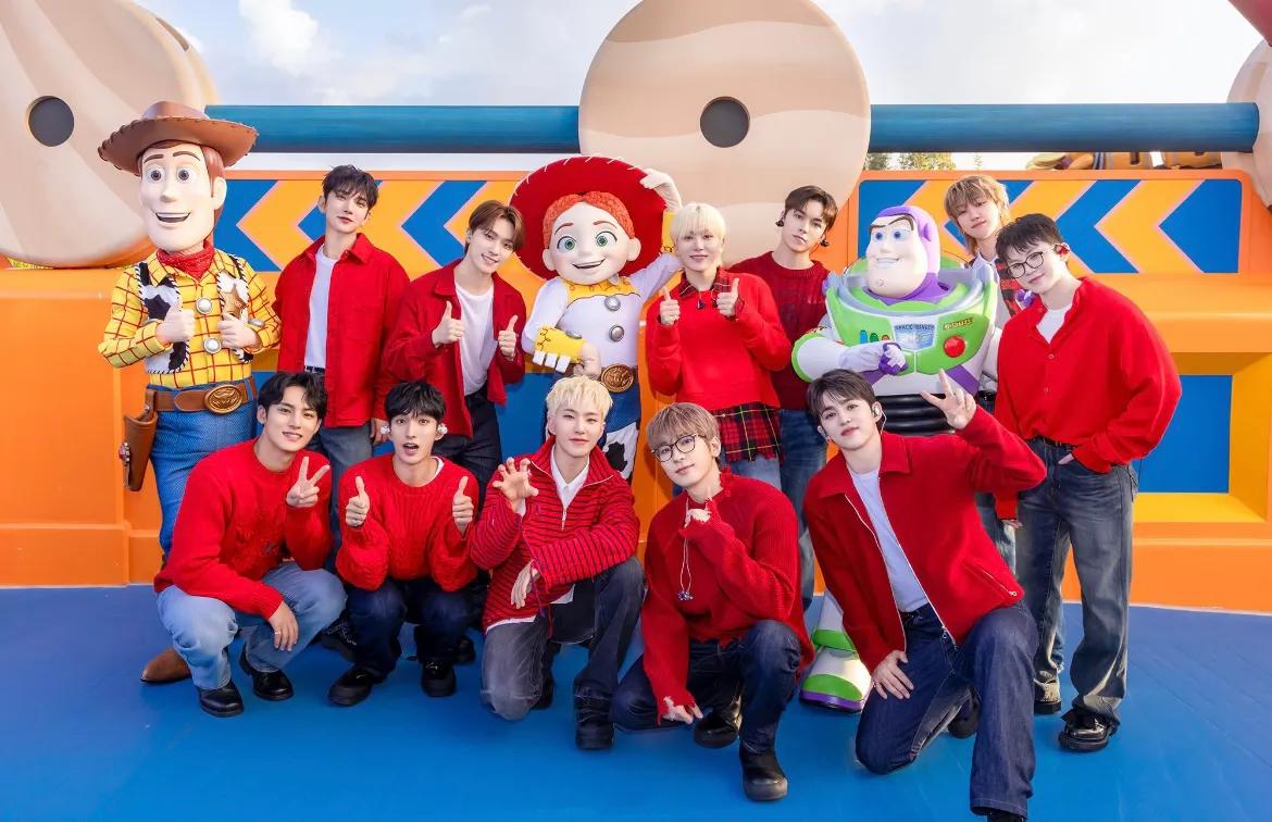 SEVENTEEN 又一 KPOP 首创！成为首位登上美国 Disney 年末圣