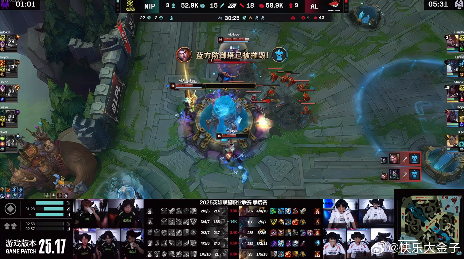 AL成功翻盘，2-1拿到赛点，感觉哥几个醒一点了。[柯基]AL翻盘NIPTarz