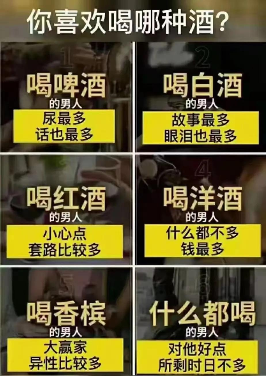 你喜欢喝哪种酒[机智]
