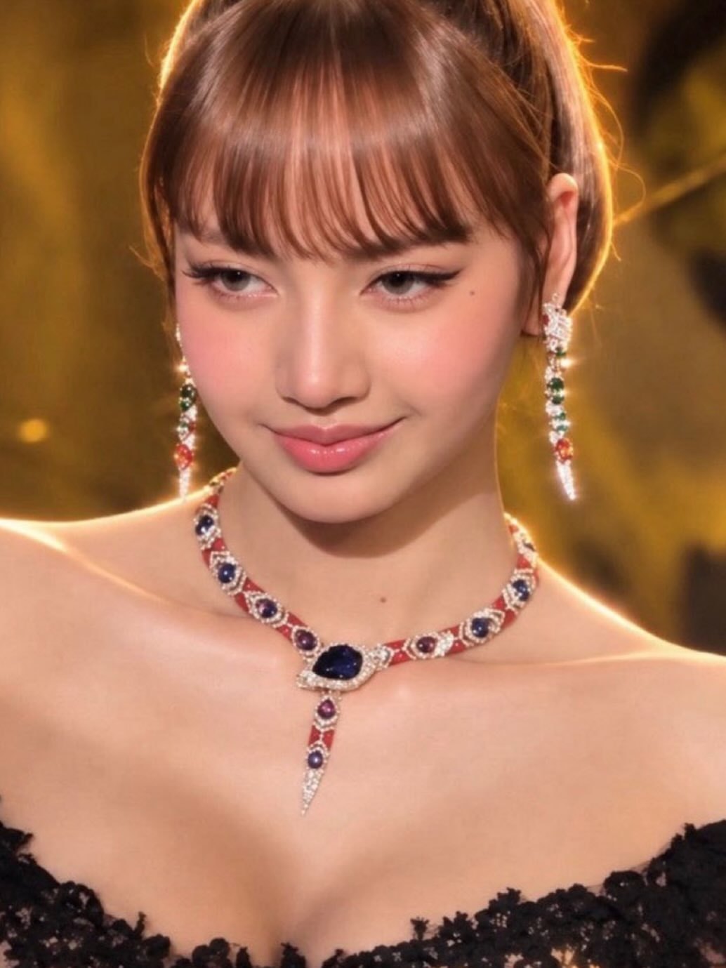 LISA[超话]❤️ nanist IG更新Lisa【你不要这样笑😱感觉下一秒