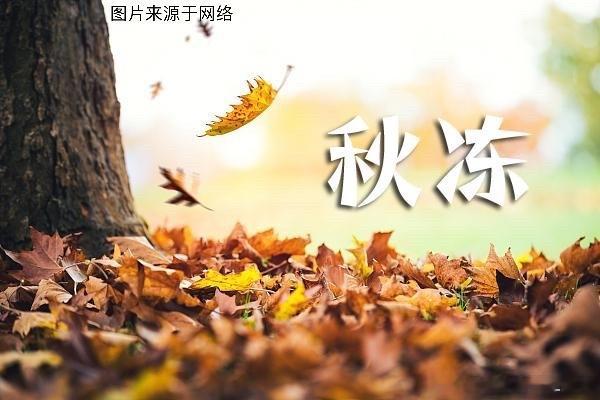 寒露节气养生要点——围绕“冻”三、秋季食疗要滋润：“寒露”是秋季中的一个节气，而