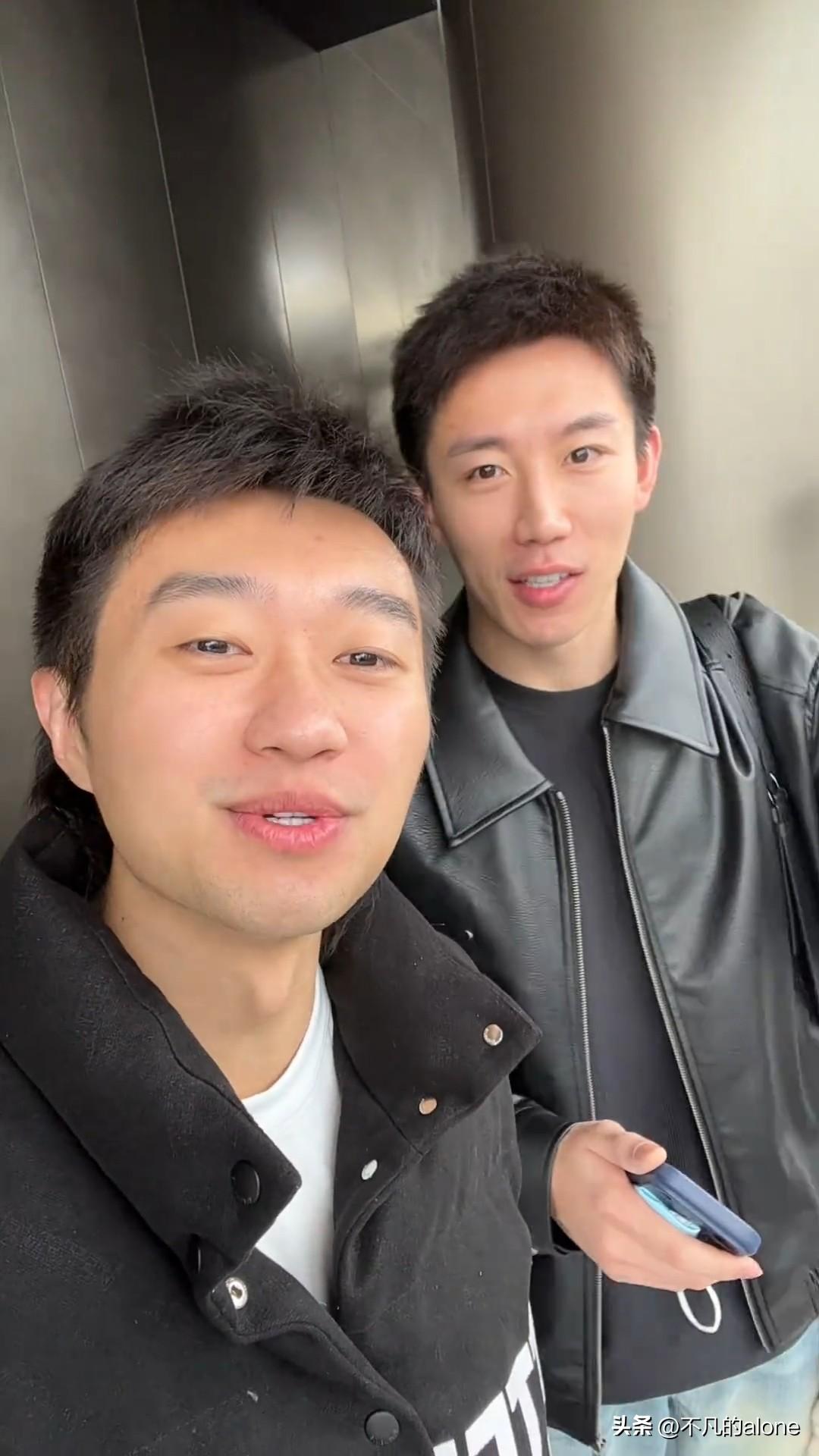 3月27日，赵子豪更新生活日常vlog，并配文“第一次送男生上车”。

昨天，赵