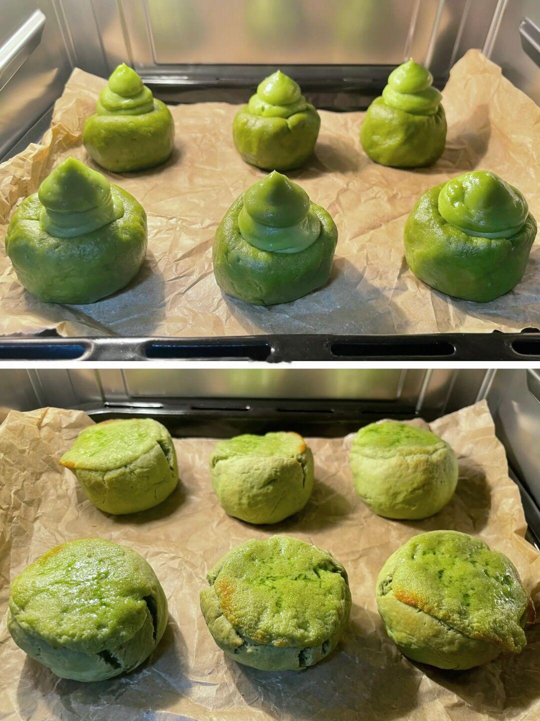 🍵抹茶乳酪司康｜司康天花板！简单快手好吃