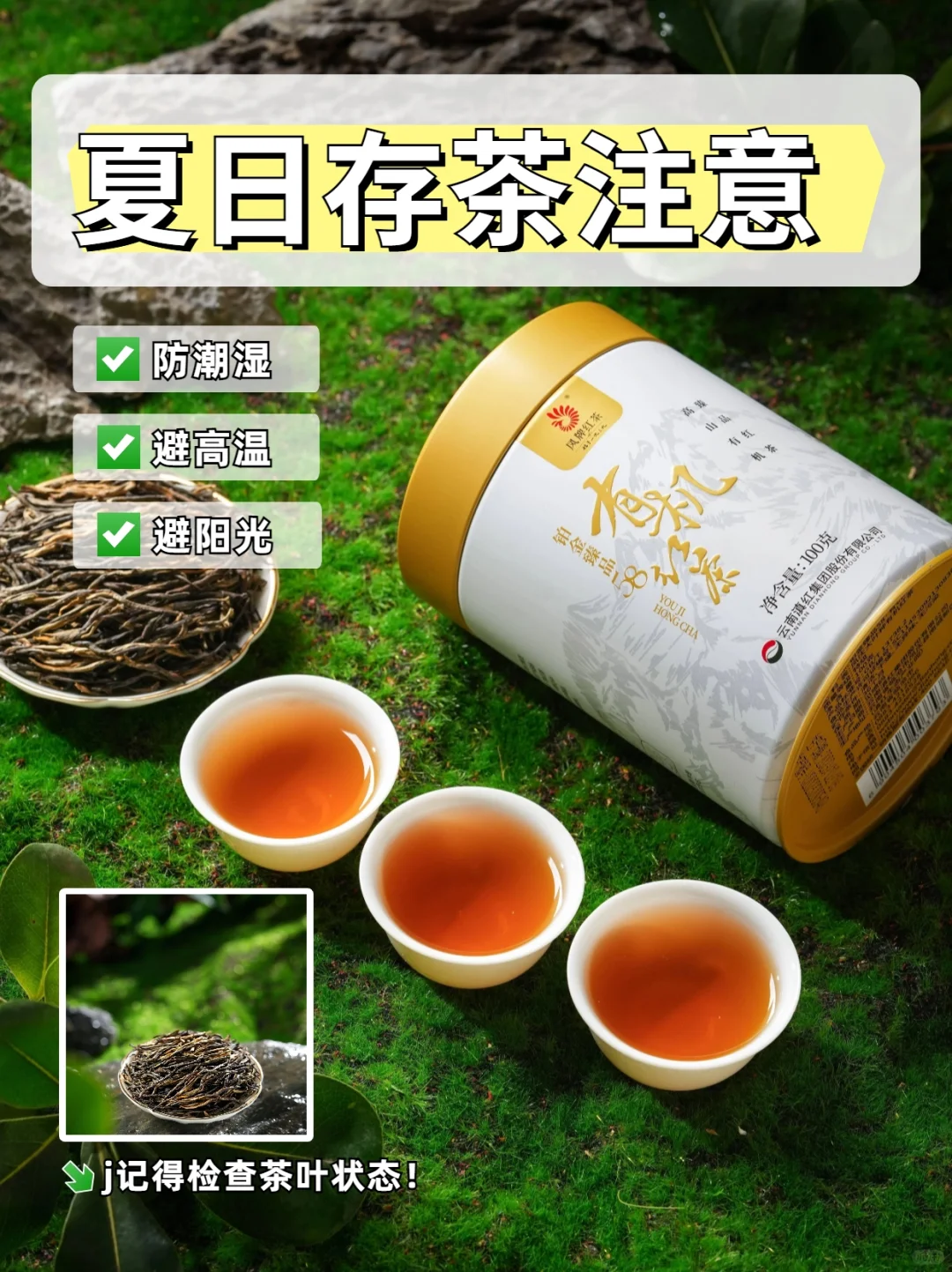 夏日存茶要注意五点，记得检查自家存茶！