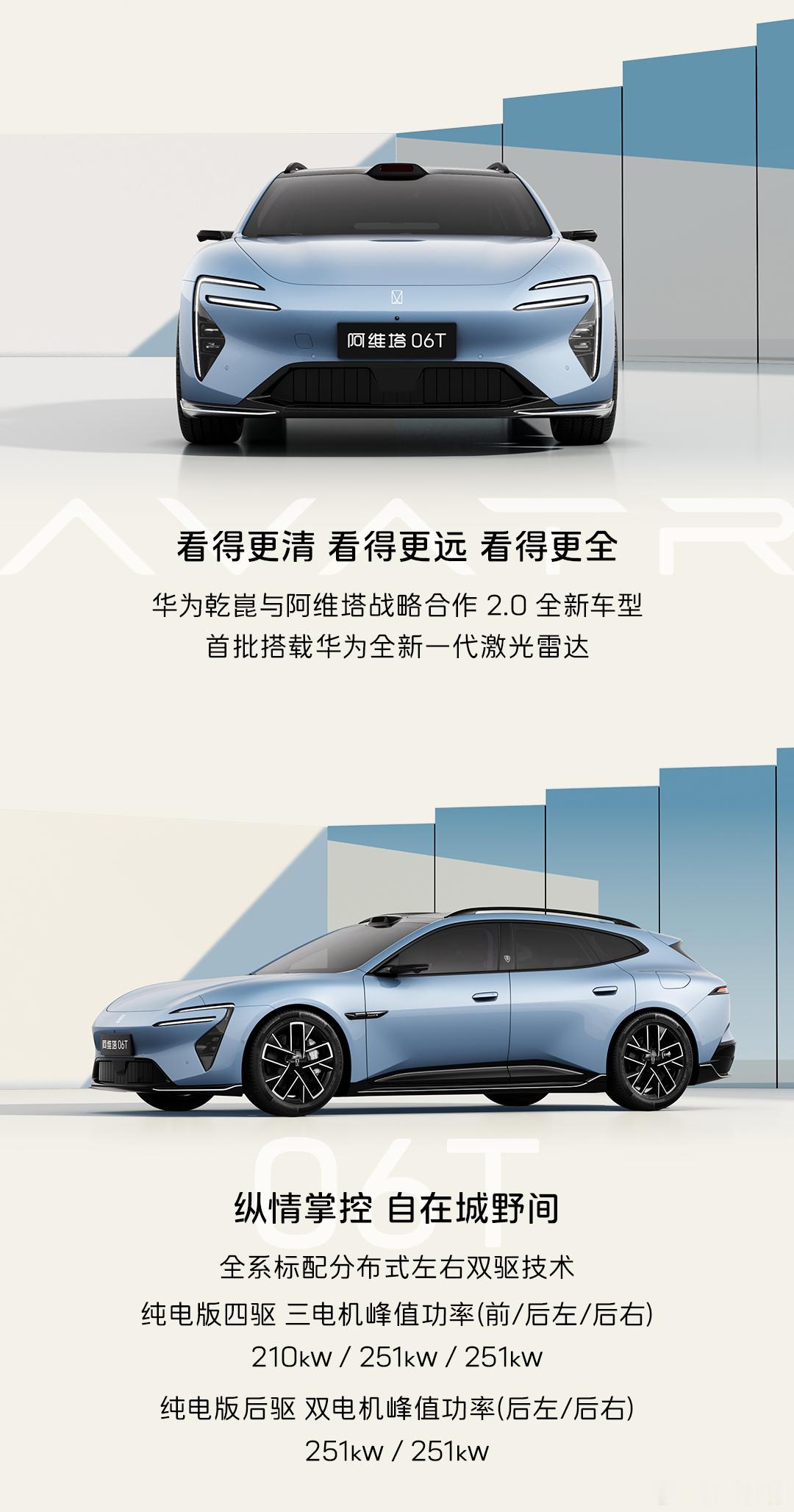 阿维塔06T华为乾崑 划重点：华为乾崑和阿维塔战略合作2.0全新车型首批搭载华为