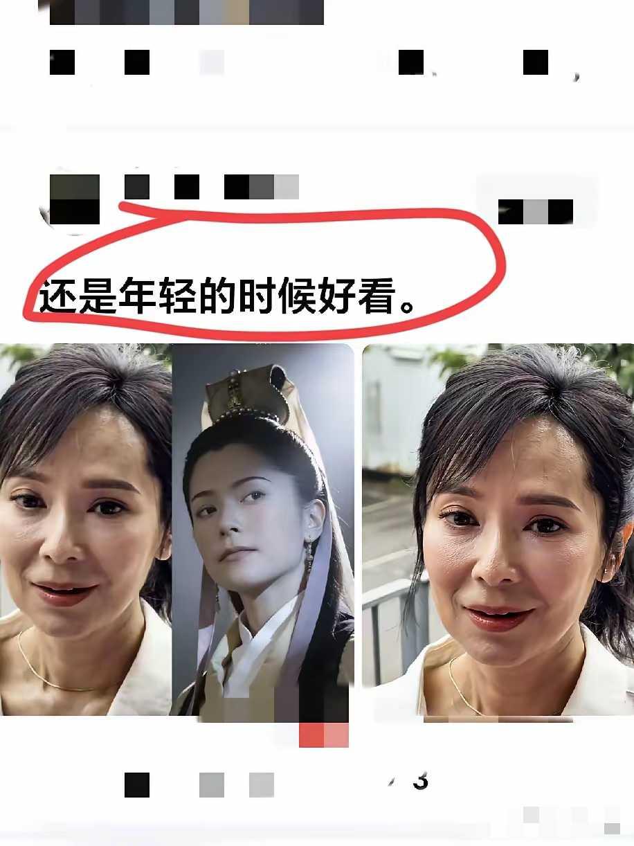 当年无数人的女神，如今已是物是人非了。