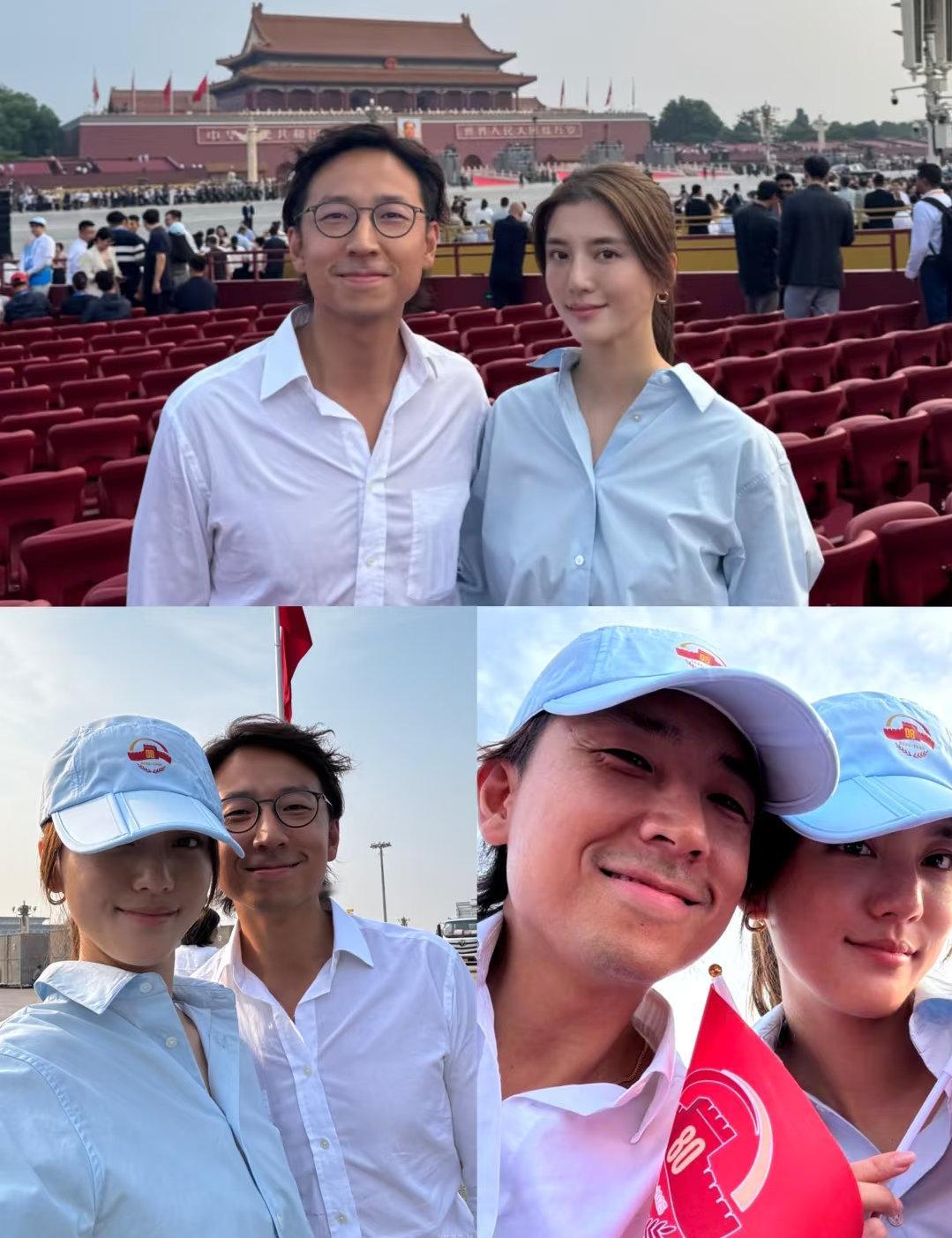 受邀观礼，突然发现吴千语的婚姻很得体！没想到吴千语施伯雄受邀观礼了，两个人穿着简