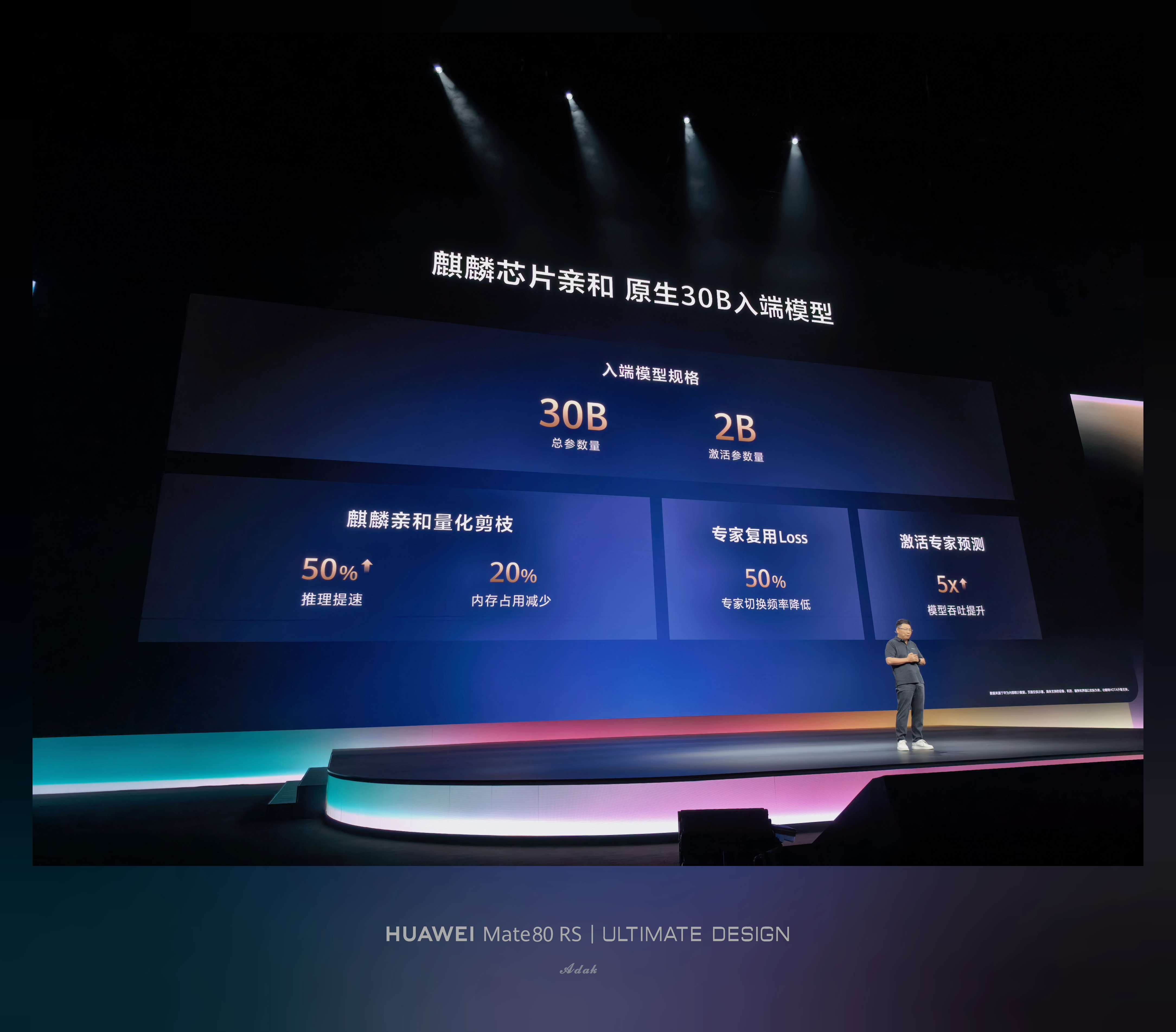 今年秋季，30B入端模型将陆续上线 