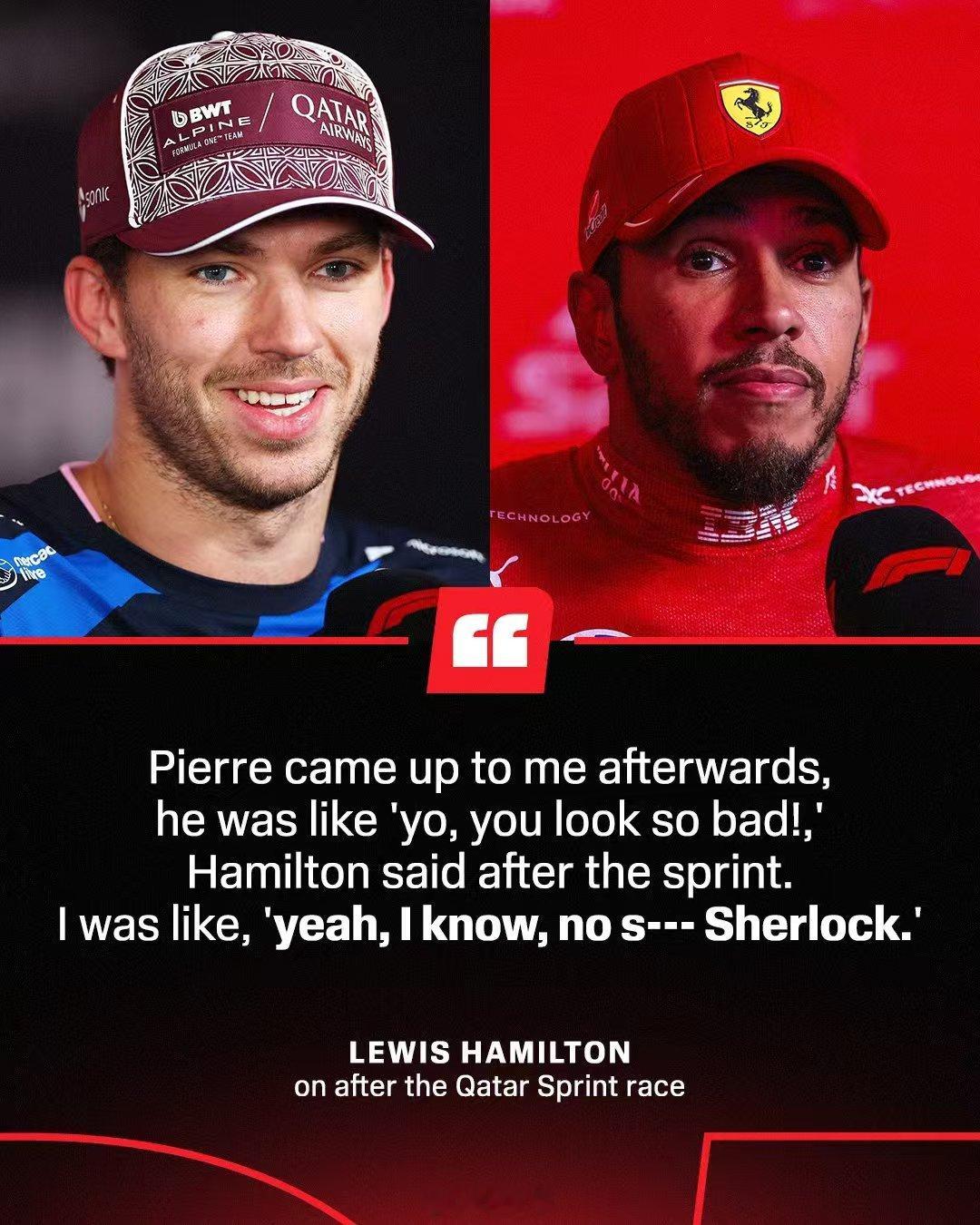 《加斯利：你那台法拉利看起来不太行》来自一台全年绝对垫底拖拉机赛车的视角客户端F