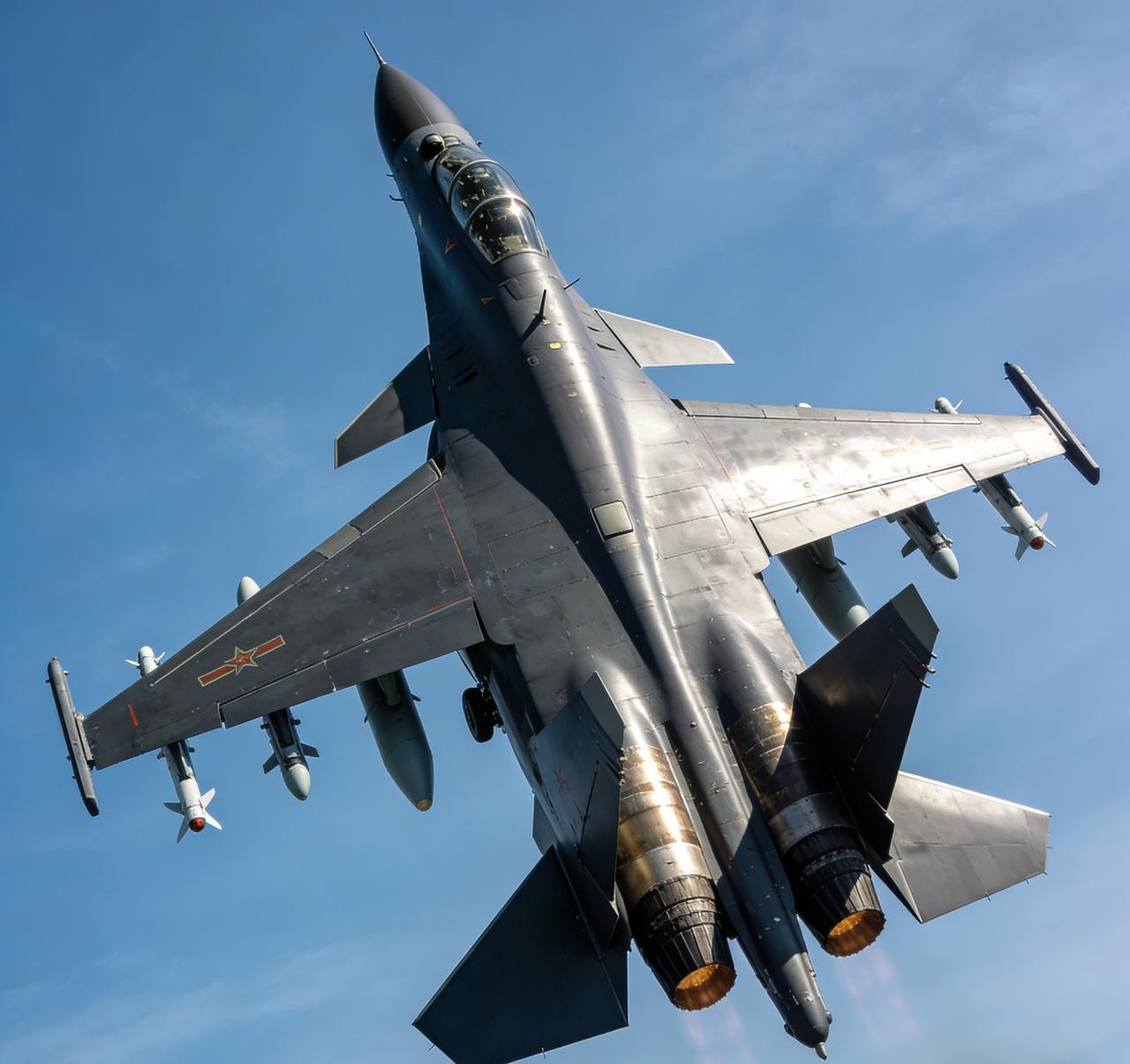 歼-16能被称作我国空军的主力战机，实打实靠的是硬实力，没半点虚的。
 
它最突