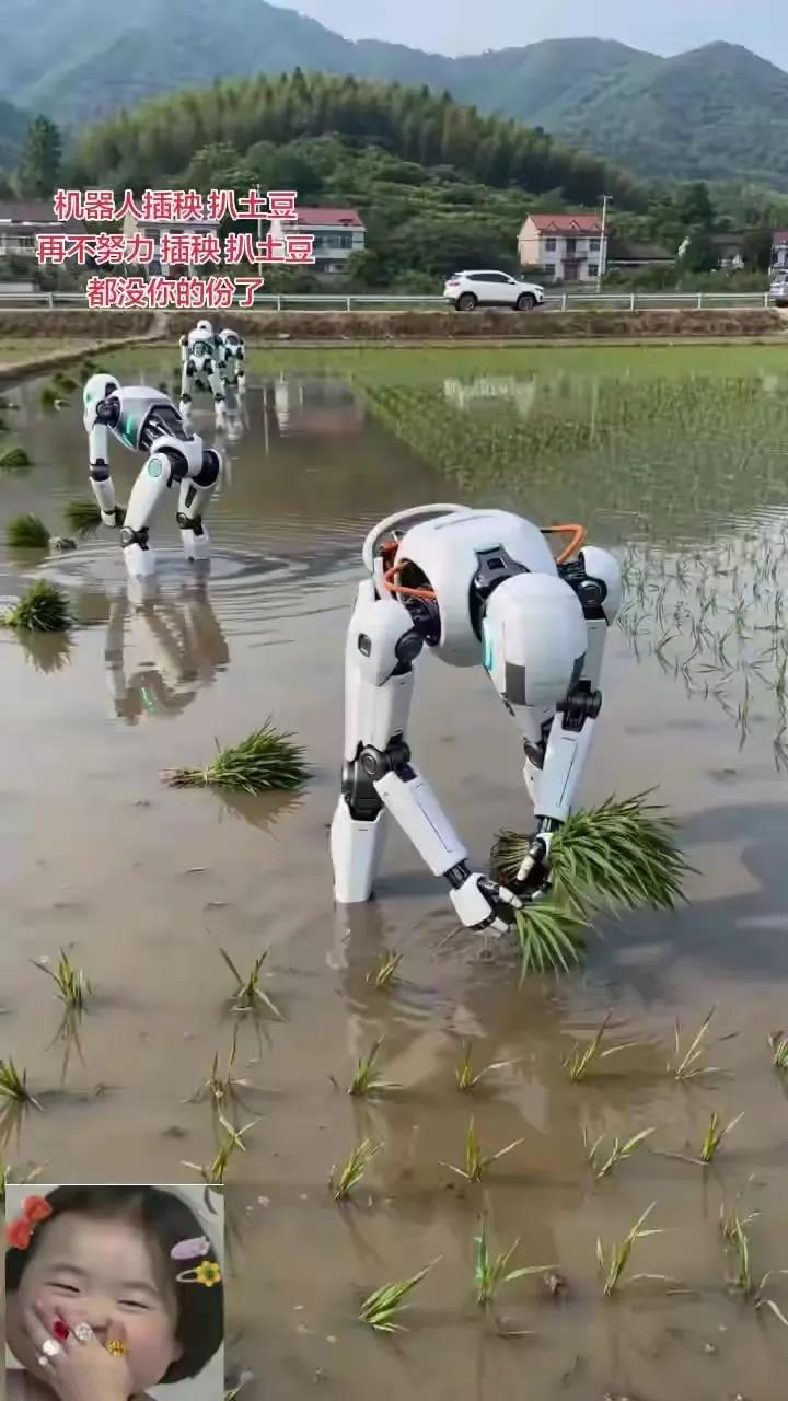 如果，未来的机器人，不但要把城里工人干的活干了，还要去农村，把农民干的活也抢着干
