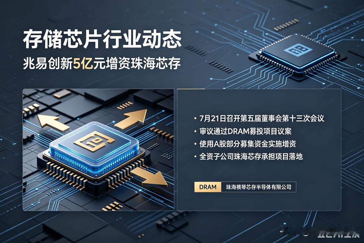 今晚兆易创新这5个亿的增资公告，我盯着看了两遍，越看越觉得这公司“狠”。

说实