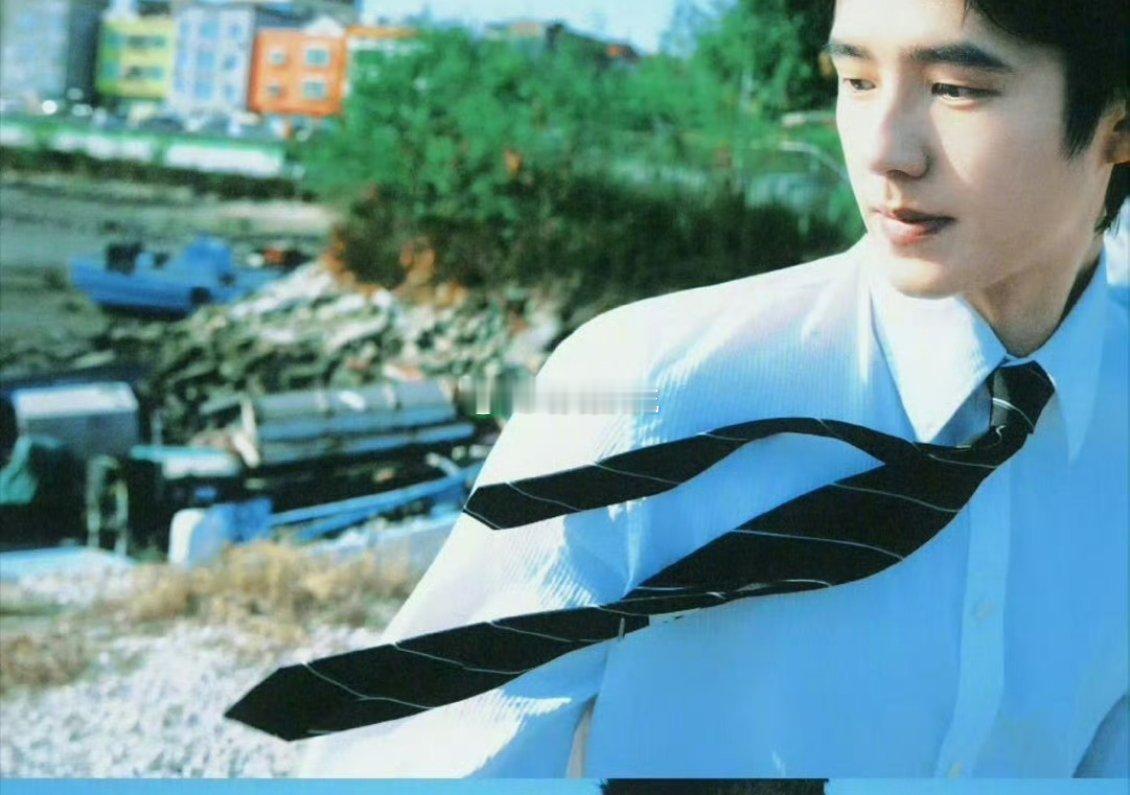 厦门的风果然懂浪漫！刘昊然一身笔挺黑西装踏上提名表彰仪式红毯，往那一站，港风码头