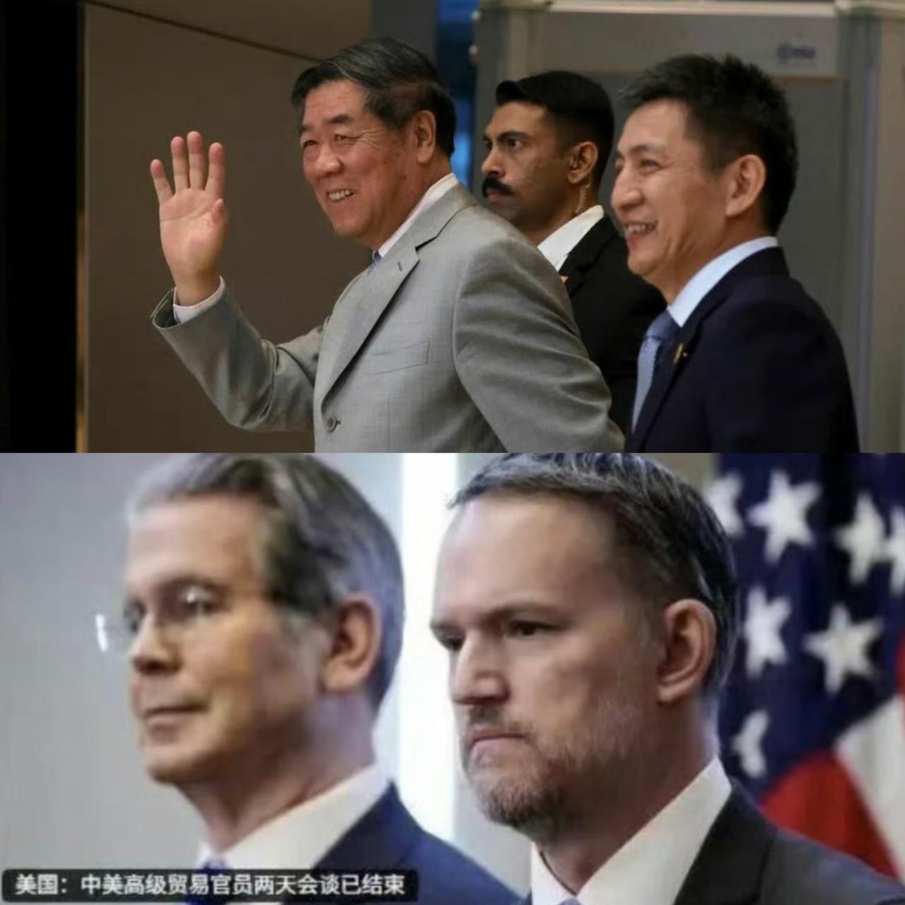 一目了然不言而喻！攻守易形了！
“美国没有资格从实力的地位与中国谈话”这句话被印