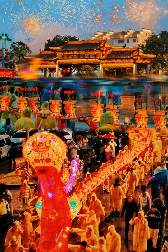 你永远可以相信央妈的审美‼婺源过年赢麻了‼