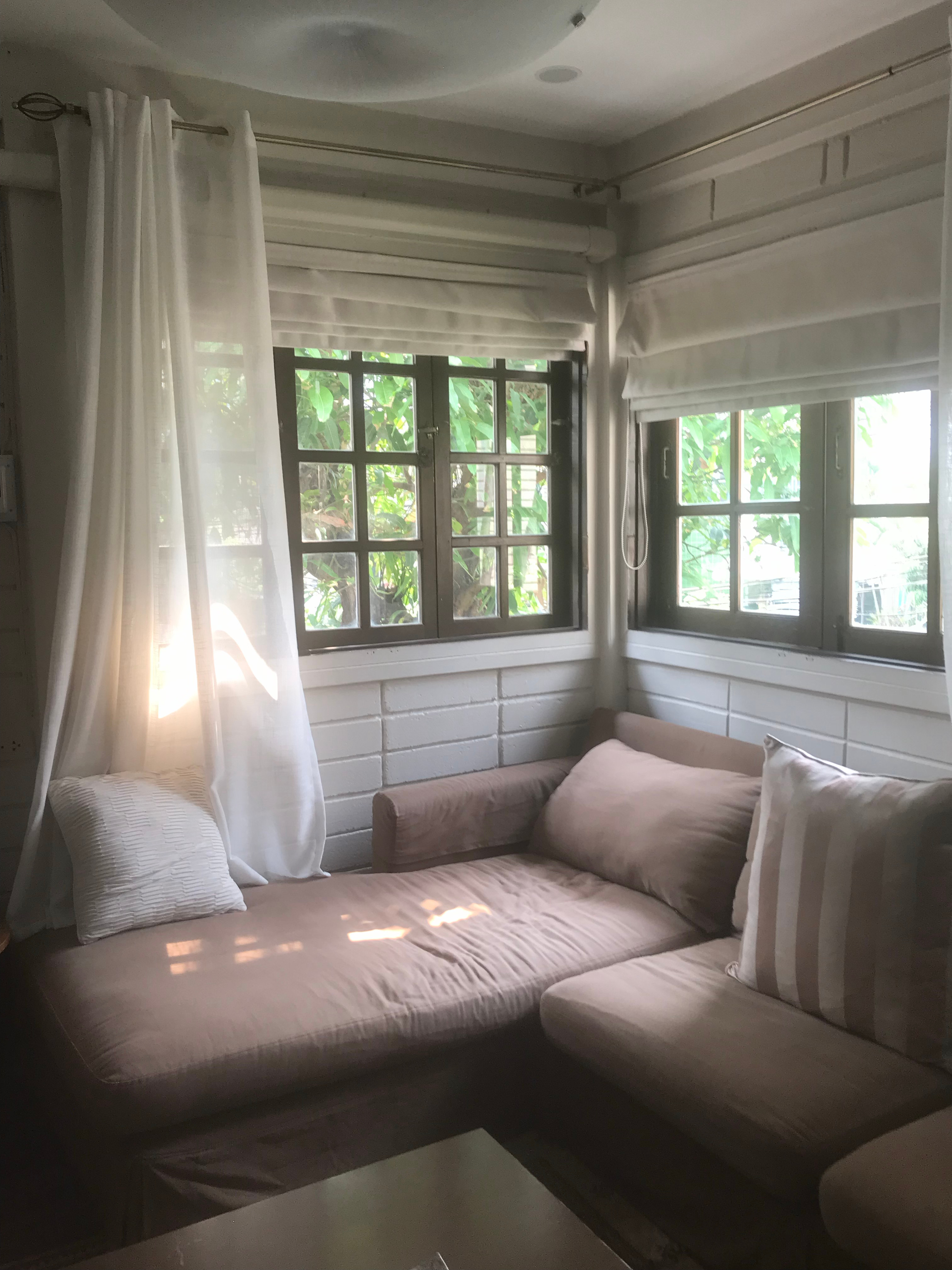 绿色 阳光 老房子 