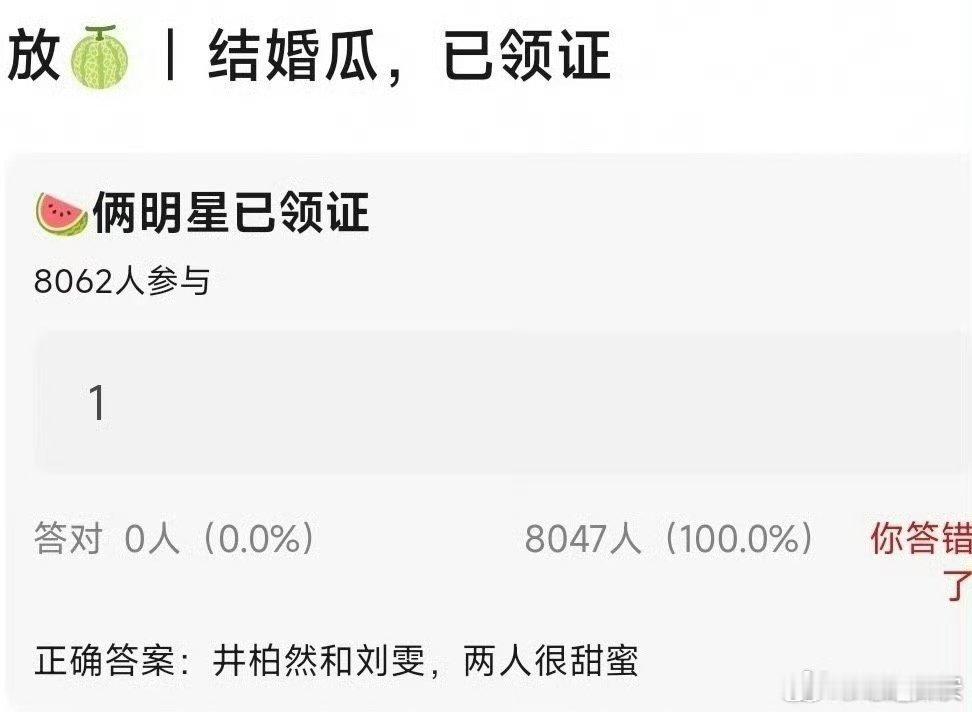 网传刘雯井柏然已领证结婚曝井柏然刘雯已领证结婚应该是传闻，难道真的领证了？ ​​