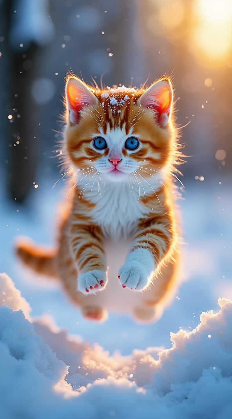 分享我这周有趣的事：你们喜欢吗？这是我最近看到邻居家的小奶猫，亲手制作的手机超高