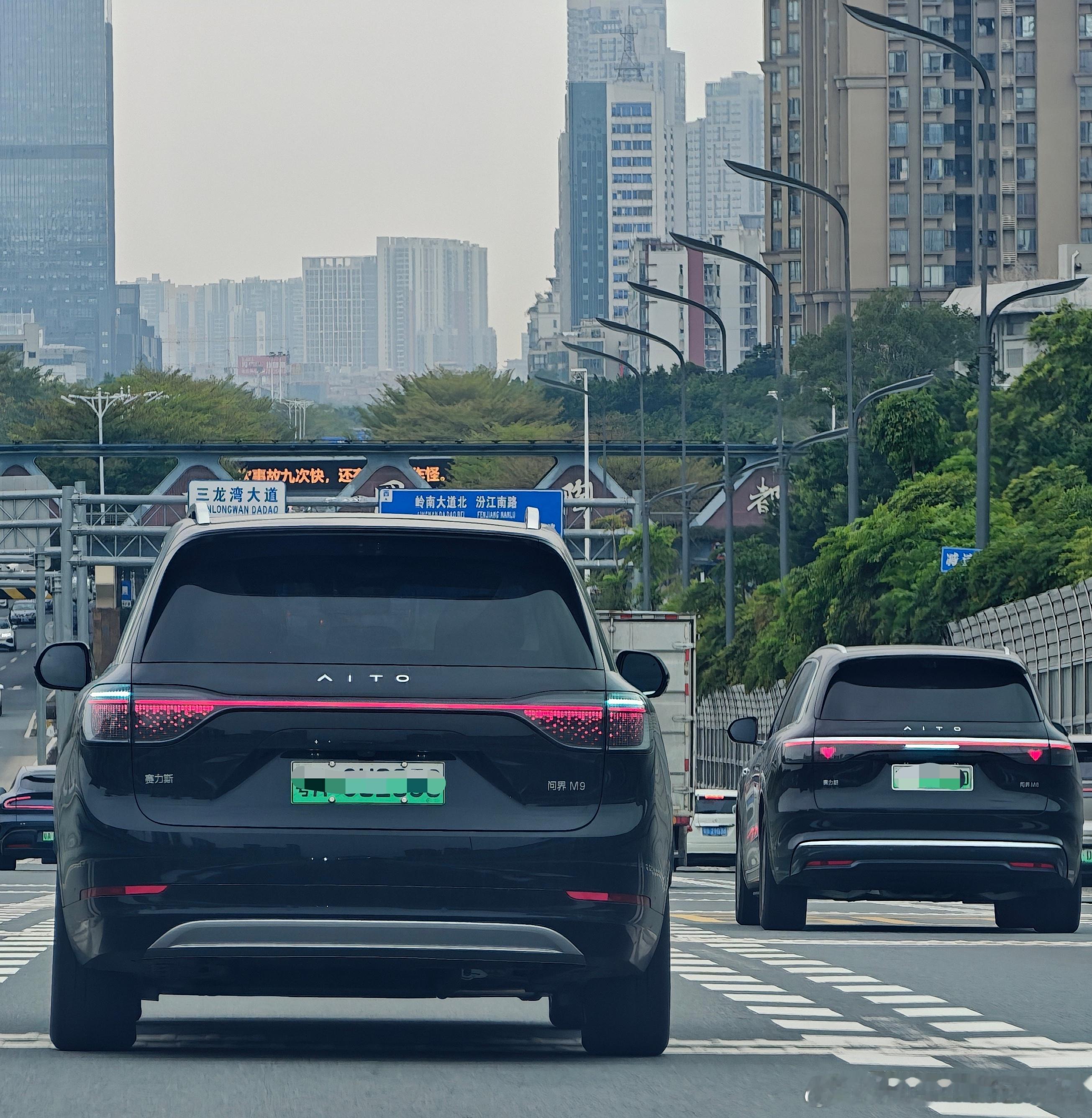 到处都是小蓝灯