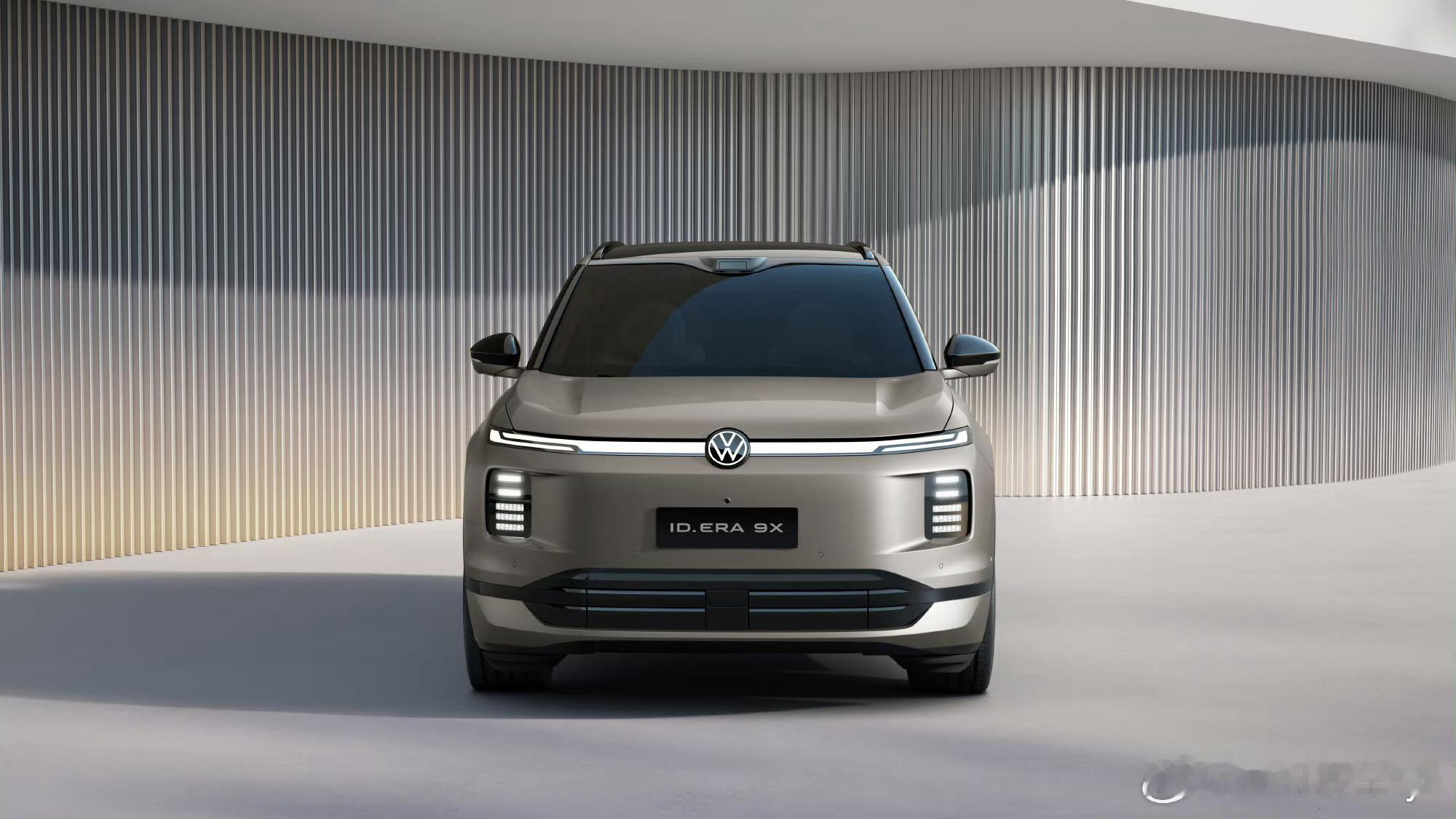 ID.ERA 9X大众满级旗舰亮相大众ID9这个车挺有意思的，又是一辆9系的大型