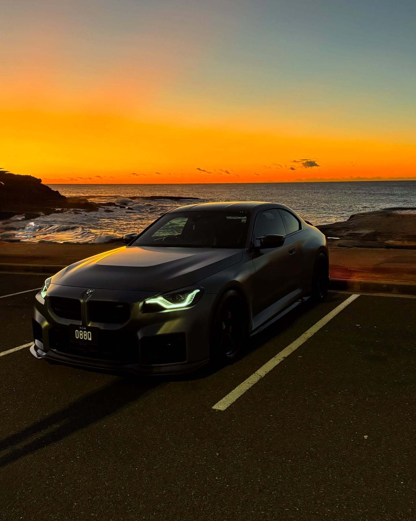 晨曦中的G87[爱你]bmwsky[超话]宝马M2[超话] ​​​